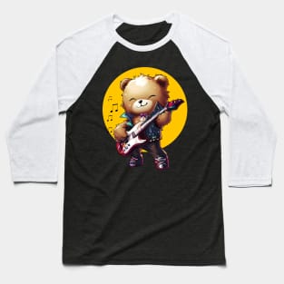 Teddy Rockstar Baseball T-Shirt